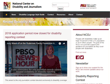 Tablet Screenshot of ncdj.org
